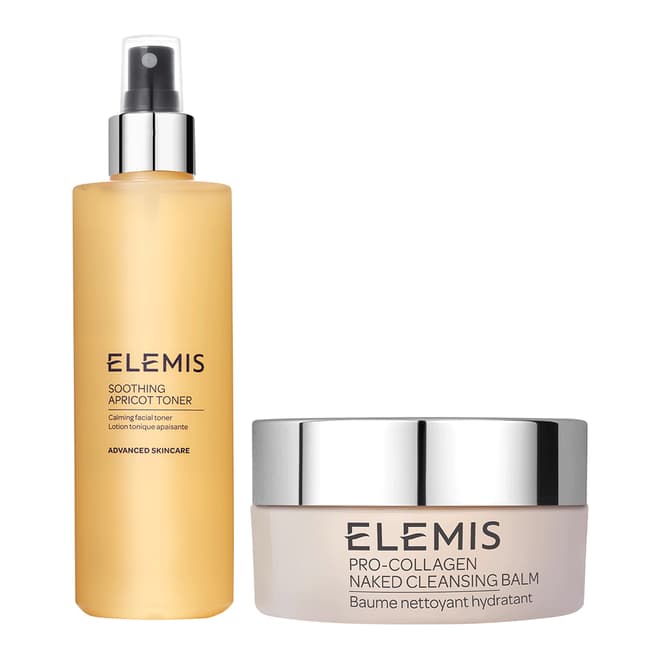 Elemis Pro-Collagen Naked Cleansing Balm & Apricot Toner Duo