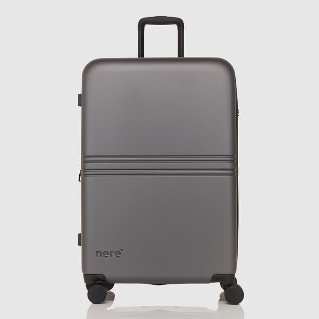 NERE TRAVEL Wonda 75cm Suitcase in Charcoal