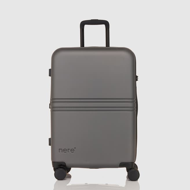 NERE TRAVEL Wonda 65cm Suitcase in Charcoal