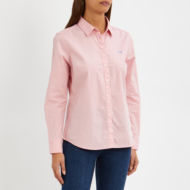 Crew Clothing Pink Classic Cotton Shirt