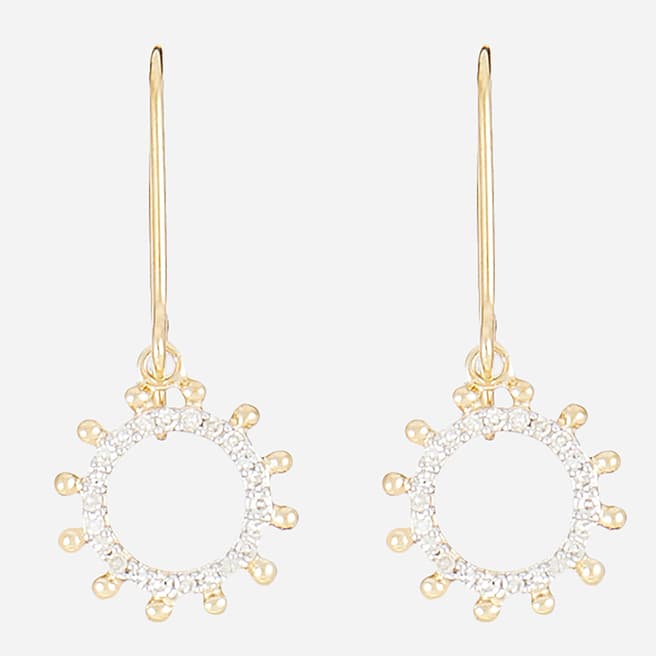 Le Diamantaire Yellow Gold Krisna Earrings