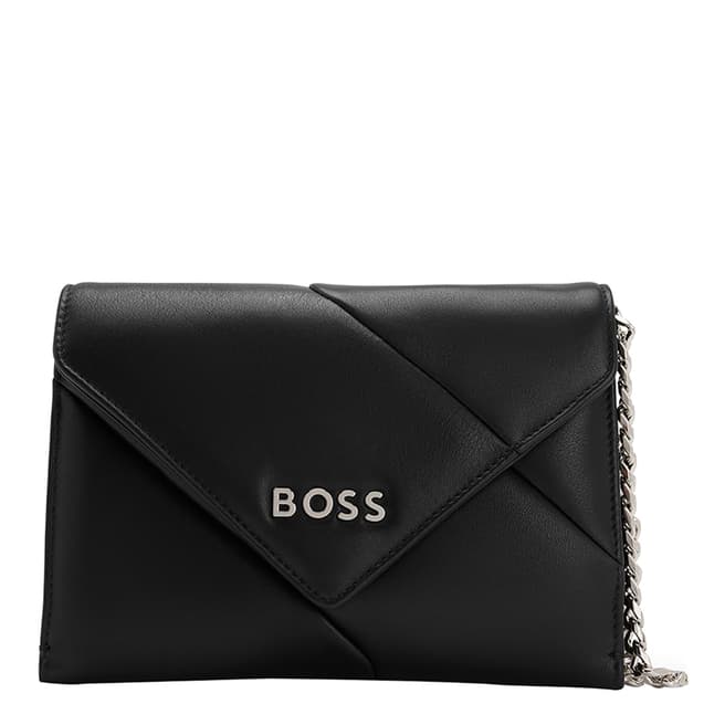 BOSS Black Ayla Leather Clutch Bag