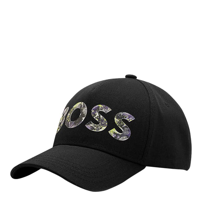 BOSS Black Large Logo Cotton Cap