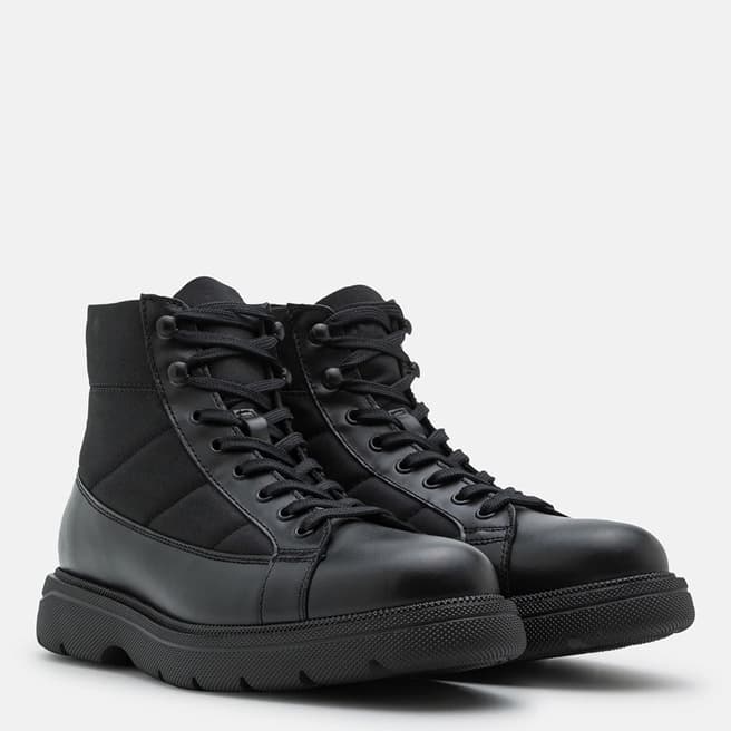 BOSS Black Jacob Lace Up Leather Boots