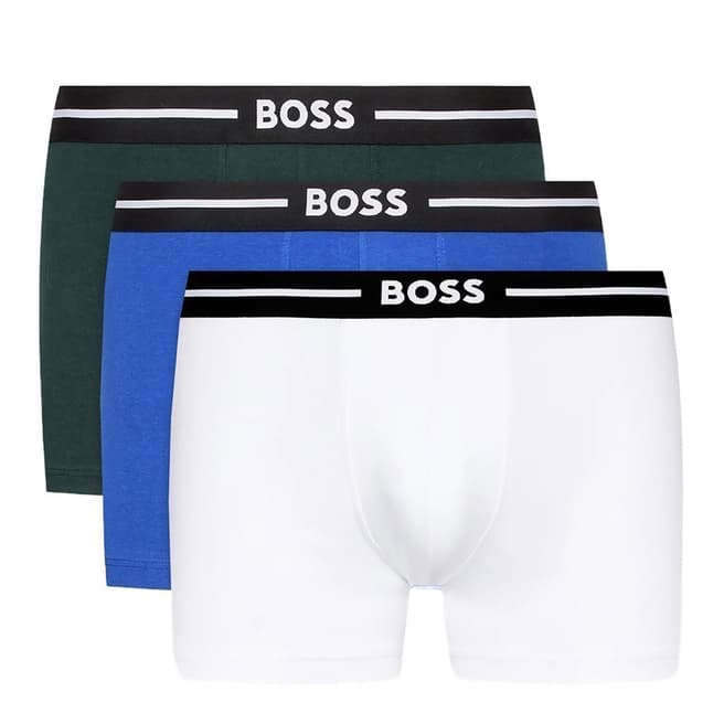 BOSS Navy 3 Pack Boxer Shorts