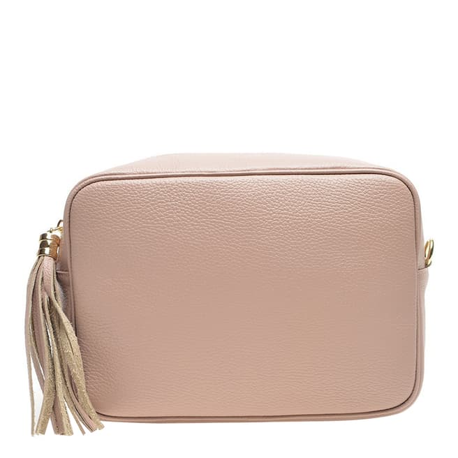 Carla Ferreri Pink Italian Leather Shoulder bag