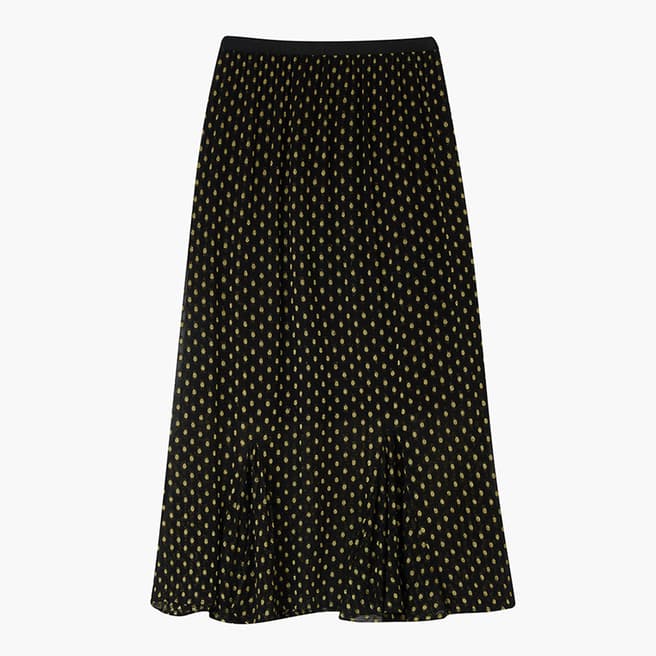 Lily and Lionel Black/Gold Ford Skirt