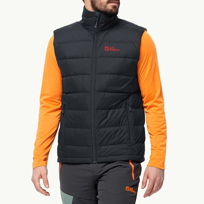 Jack Wolfskin Charcoal Ather Down Vest