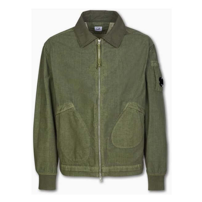 C.P. Company Green Batic Light Cotton Jacket