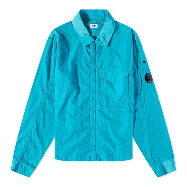 C.P. Company Turquoise Chrome-R Overshirt