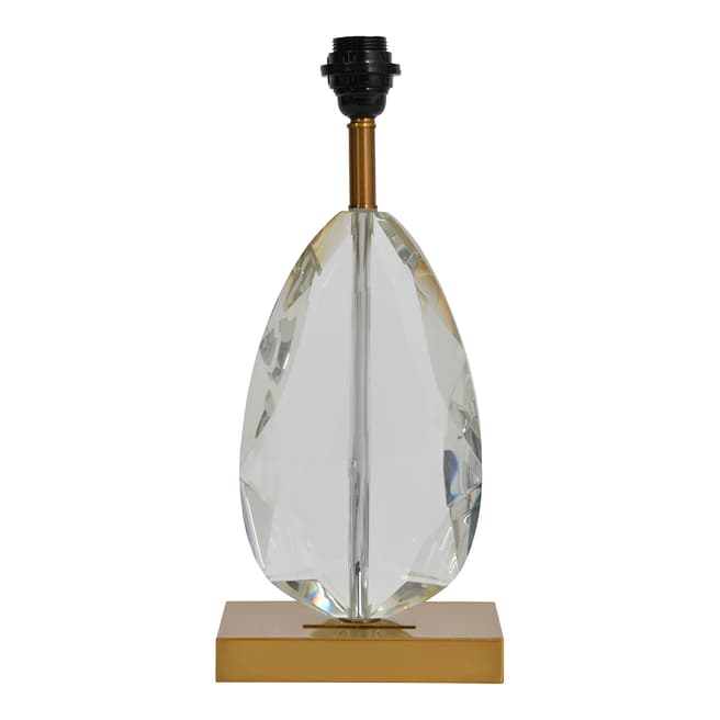 The Libra Company Teardrop Lamp on Brass, suits 14 inch shade