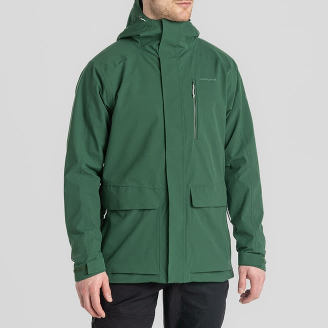 Craghoppers Green Lorton Stretch Waterproof Jacket