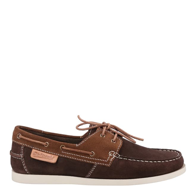 Cotswold Brown Mitchledean Boat Shoe