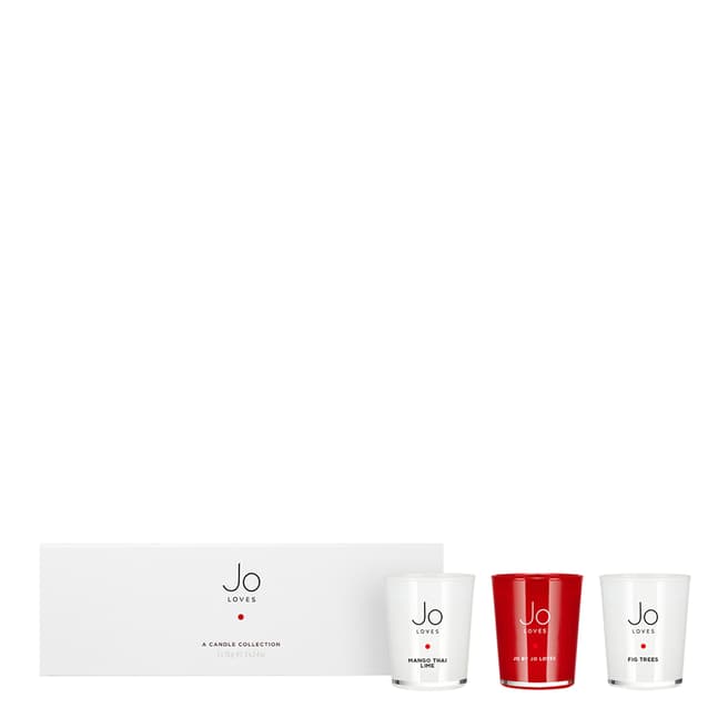 Jo Loves Candle Collection: Mango Thai Lime, Fig Trees, Jo by Jo Loves (3x70g)