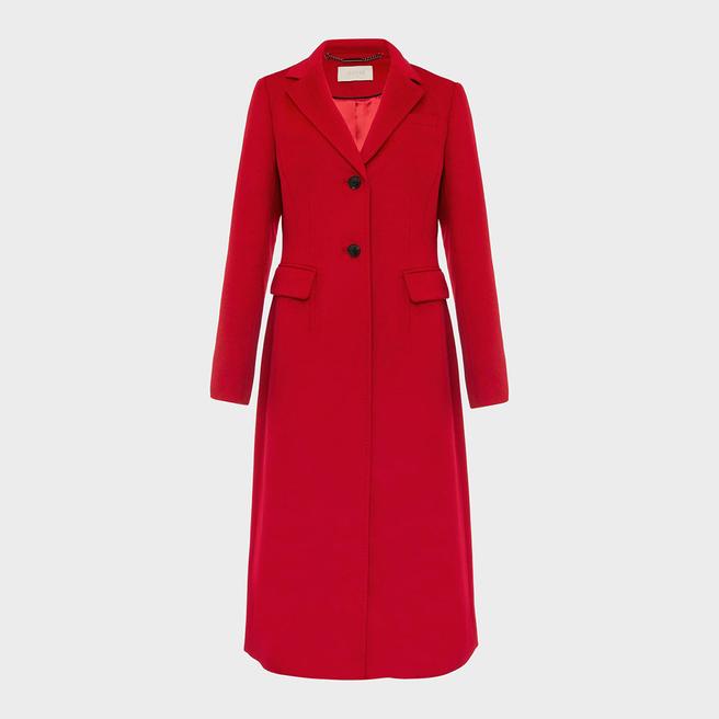 Red Cosima Wool Coat BrandAlley