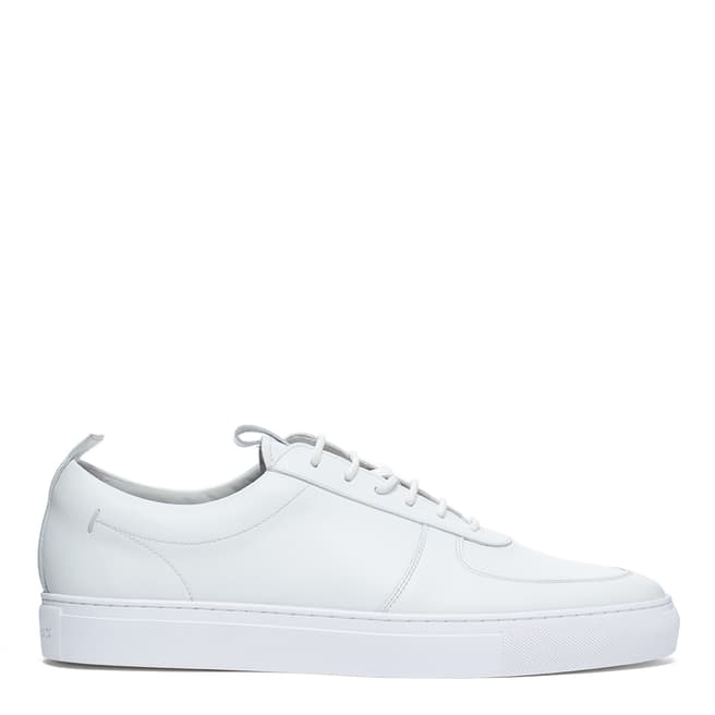 Grenson White Leather Sneaker 22 