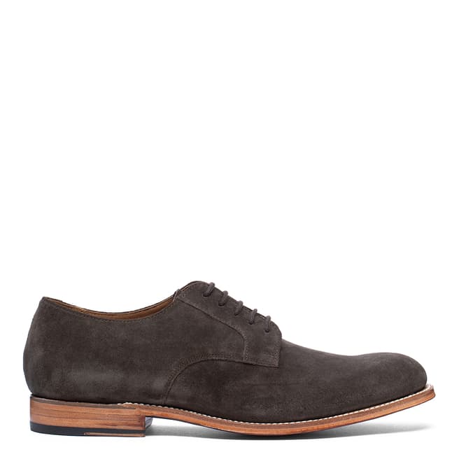 Grenson Brown Liam Suede Formal Shoes