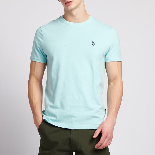 U.S. Polo Assn. Turquoise Core Cotton T-Shirt