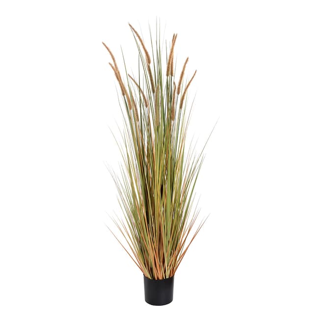 Hill Interiors Potted Faux Field Grass