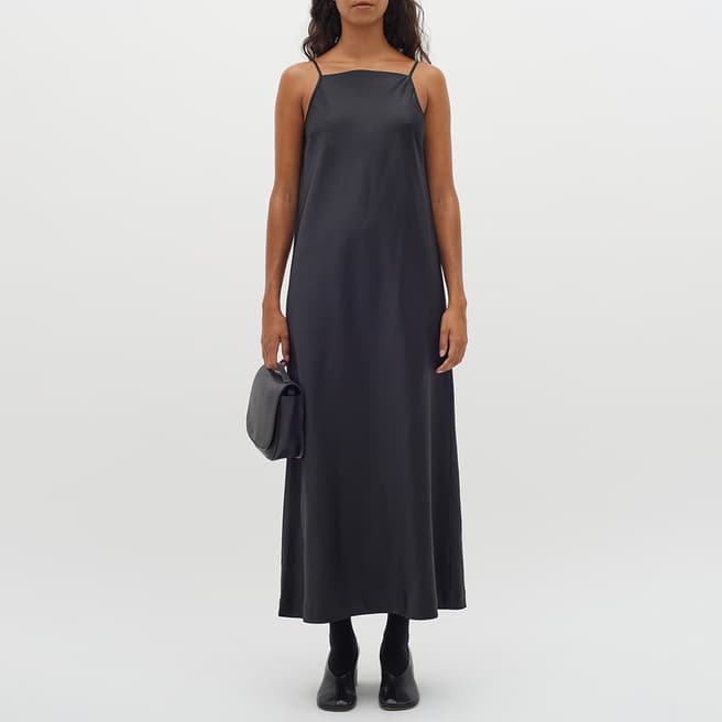 Inwear Black Strappy Midi Dress