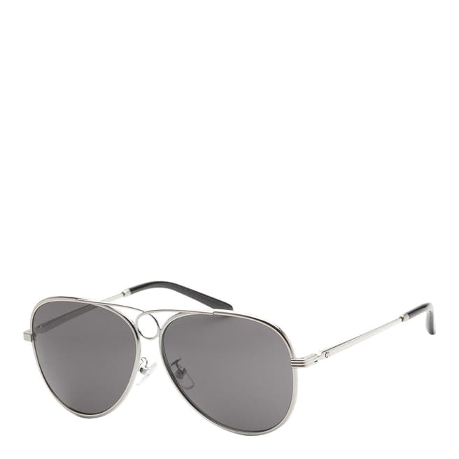 Tory Burch Women's Silver Tory Burch Sunglasses 59mm