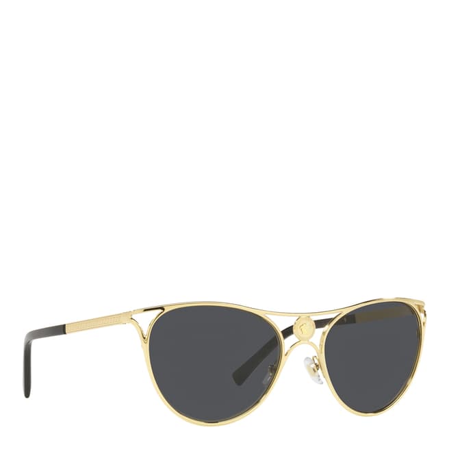 Versace Women's Gold Versace Sunglasses 57mm 