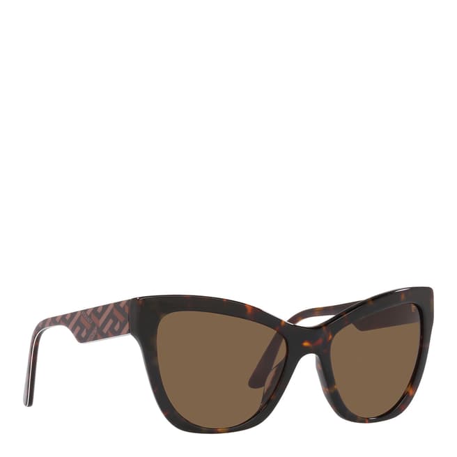 Versace Women's Brown Versace Sunglasses 60mm 