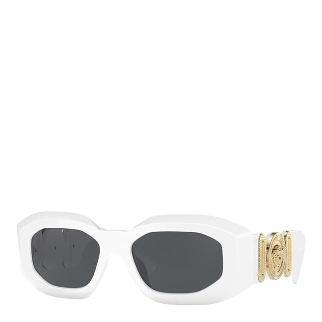 Versace Women's White Versace Sunglasses 54mm 
