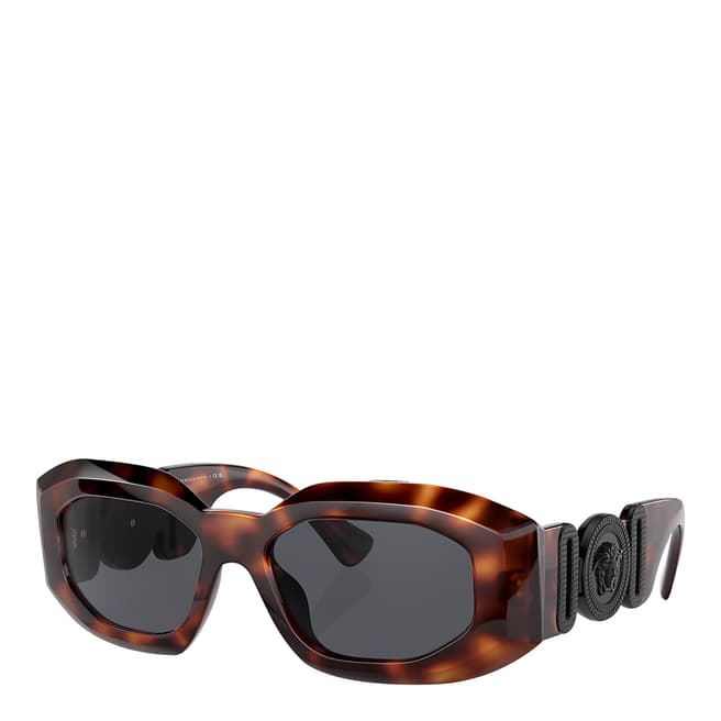Versace Men's Brown Versace Sunglasses 54mm 