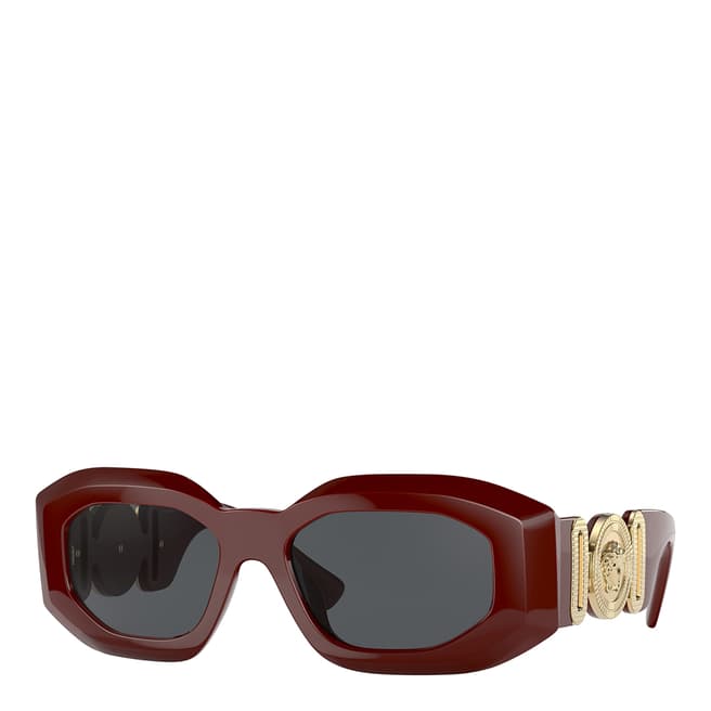 Versace Men's Red Versace Sunglasses 54mm 