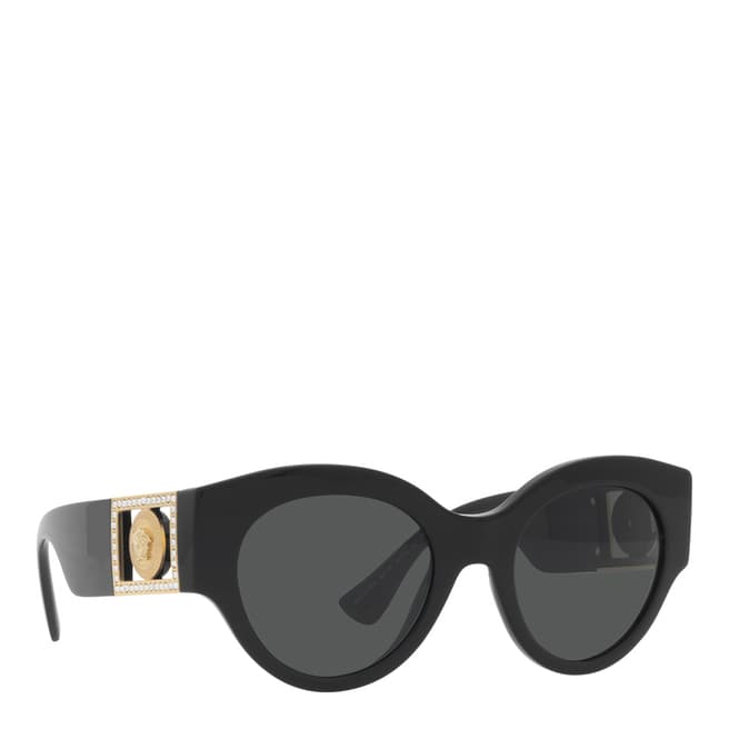 Versace Women's Black Versace Sunglasses 52mm 