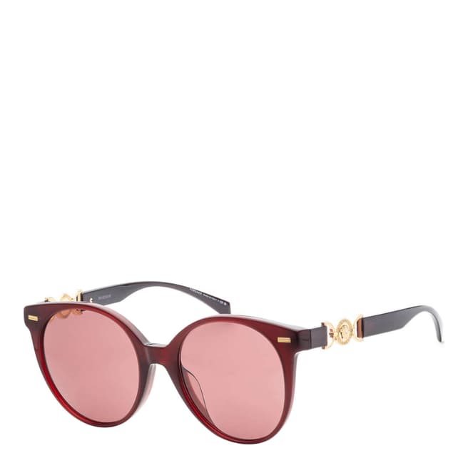 Versace Women's Red Versace Sunglasses 55mm 