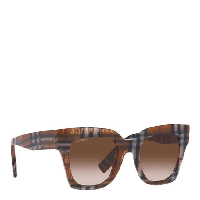 Burberry Women's Brown Burberry Sunglasses 49mm 