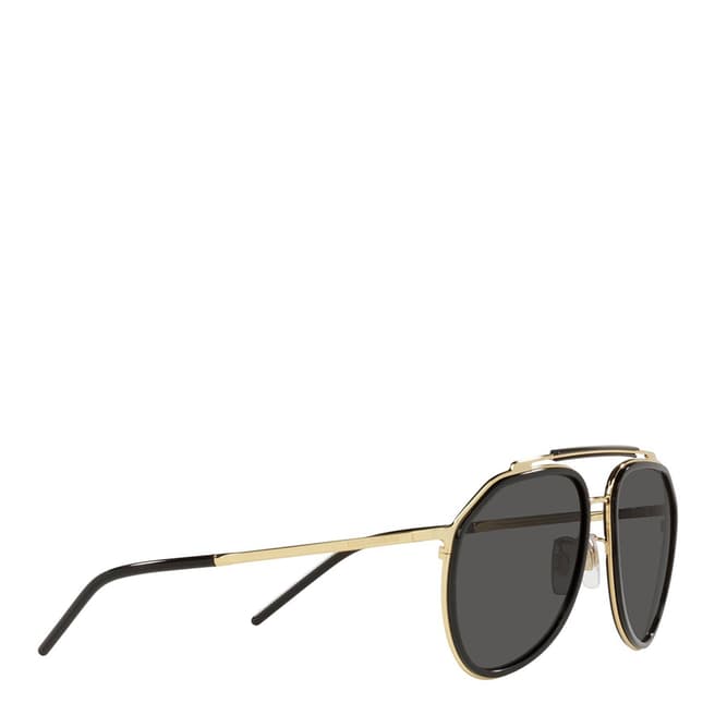 Dolce & Gabbana Men's Black Dolce & Gabanna Sunglasses 57mm