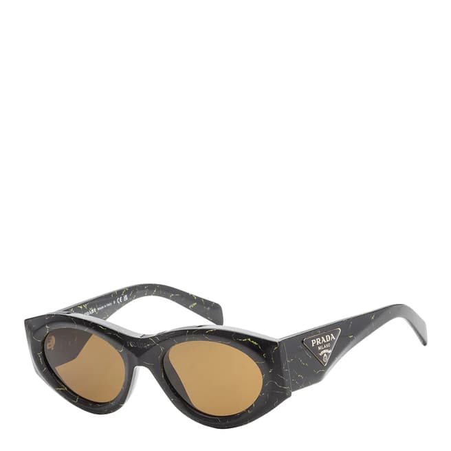Prada Women's Black Prada Sunglasses 49mm