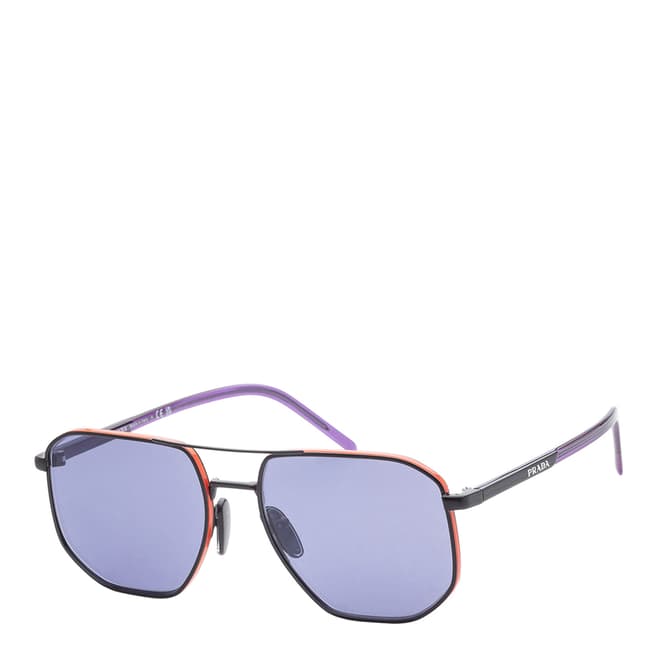 Prada Men's Purple Prada Sunglasses 57mm 
