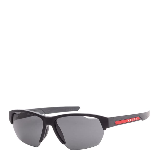 Prada Men's Black Prada Sunglasses 64mm 