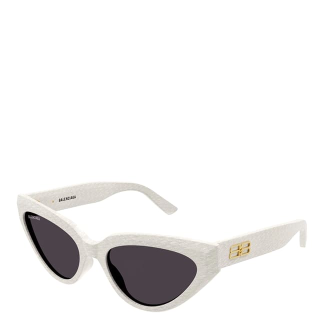 Balenciaga Women's White Balenciaga Sunglasses 56mm