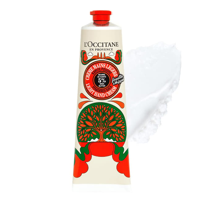L'Occitane Powdered Shea Light Hand Cream 150ml