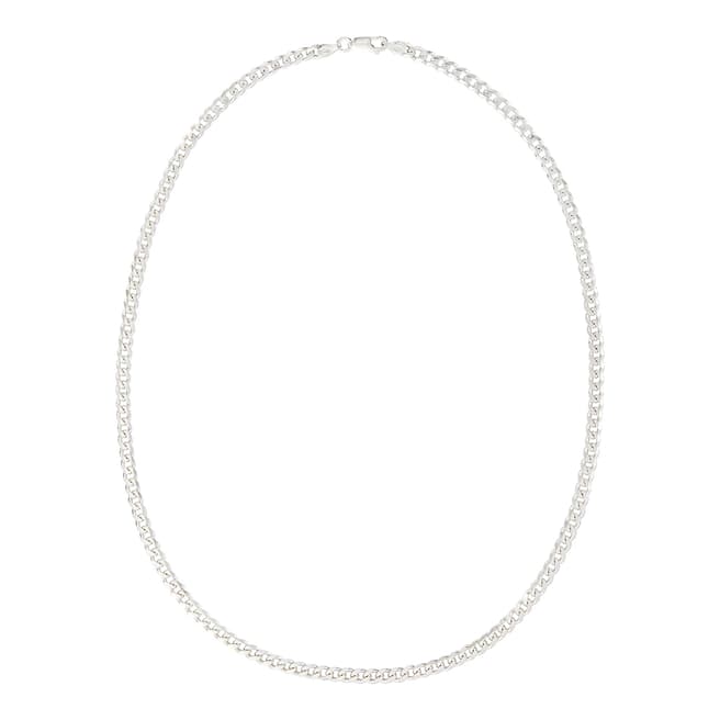 Rosie Fortescue Jewellery Silver Panza Curb Chain Necklace