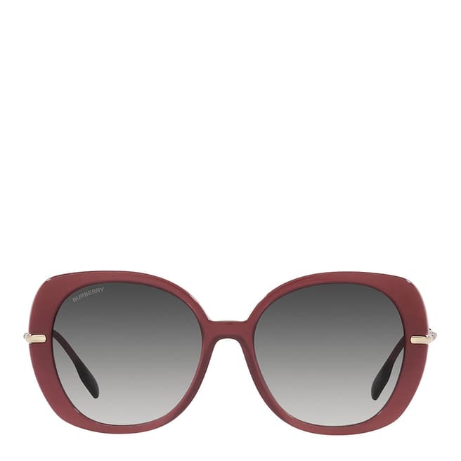 Burberry Women's Red Burberry Sunglasses 55mm