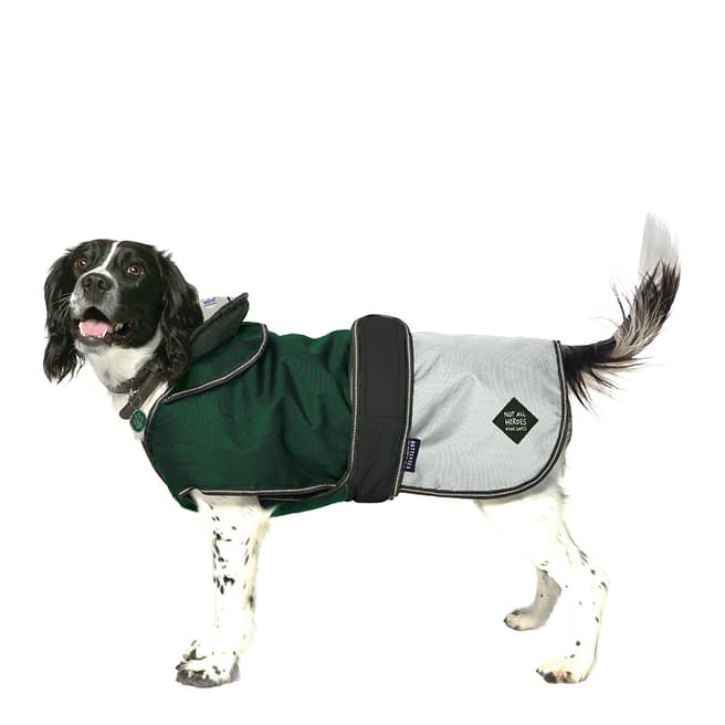 Battersea 2in1 Dog Coat Green 45cm/18"