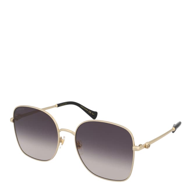 Gucci Women's Grey Gucci Sunglasses 59mm