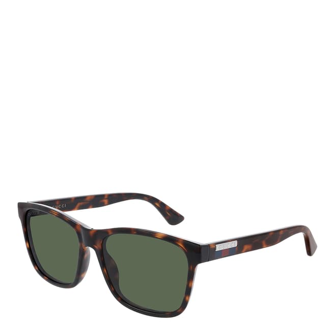 Gucci Men's Brown Gucci Sunglasses 57mm