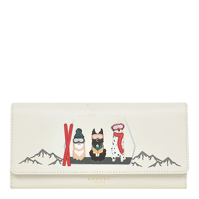 Radley Natural Large Flapover Matinee Ski Dogs