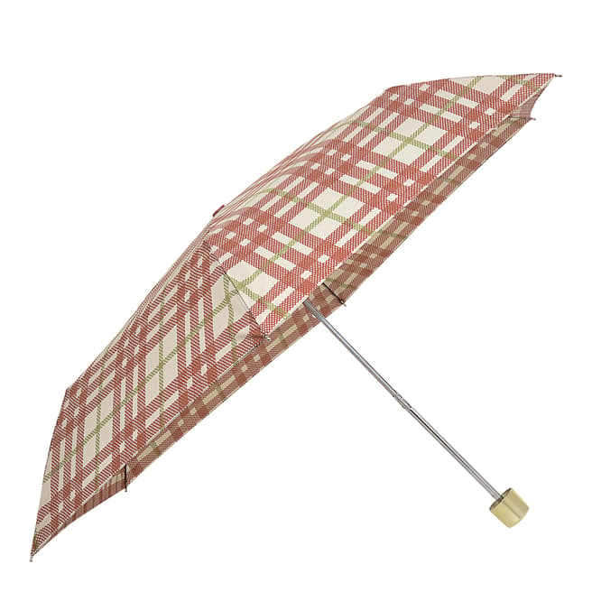 Radley Grey Check Responsible Handbag Umbrella