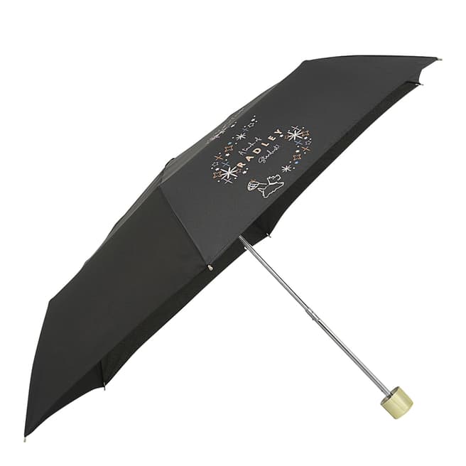Radley Black Stardust Responsible Handbag Umbrella