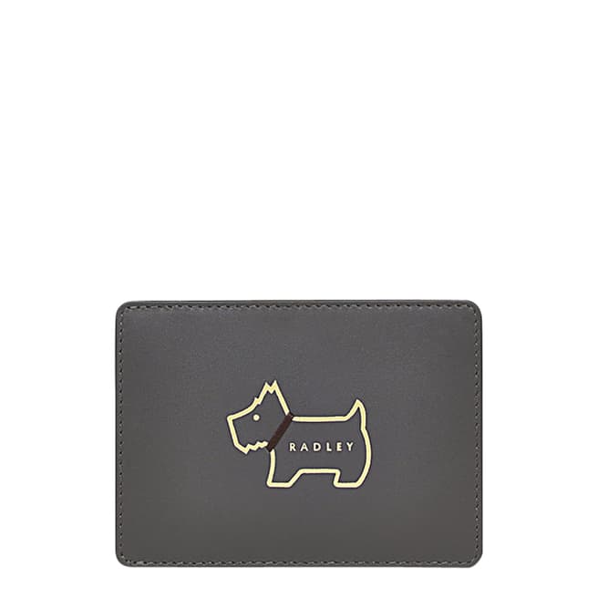 Radley Grey Heritage Dog Outline Small Travel Cardholder