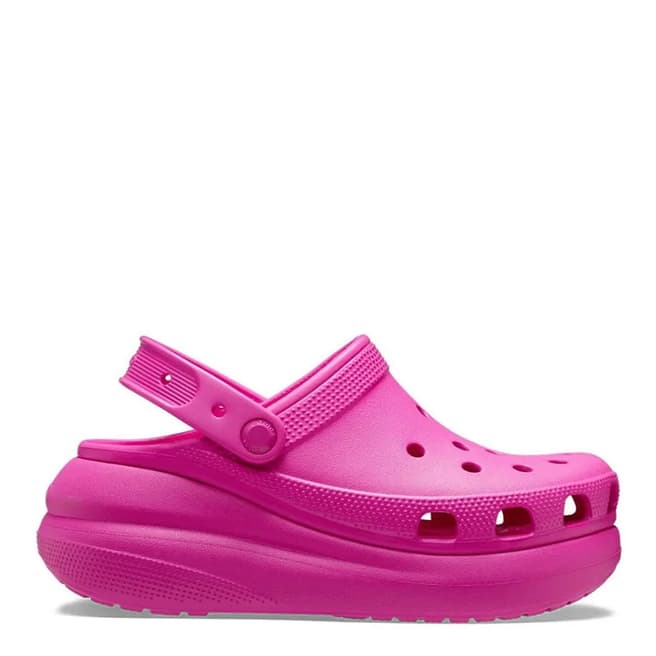 Crocs Pink Crush Platform Clogs