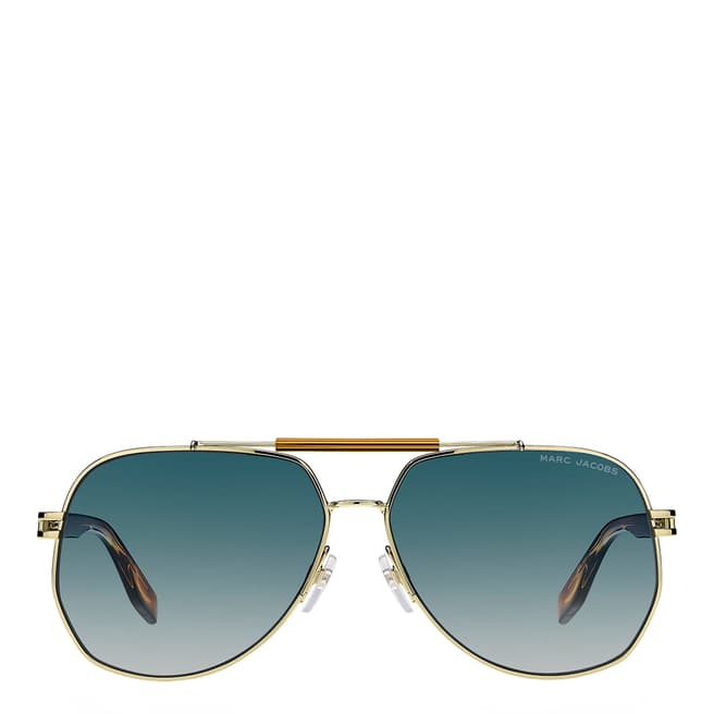 Marc Jacobs Beige Horn Pilot  Sunglasses Frames